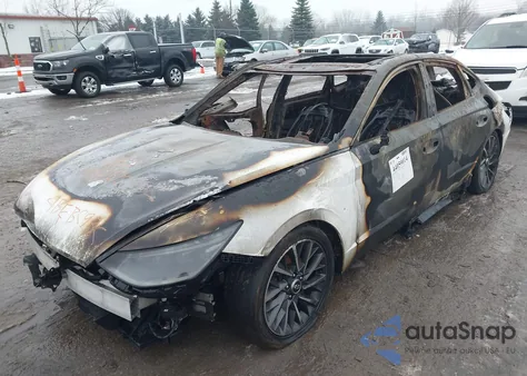 2020 Hyundai Sonata Limited из США, поврежденный, VIN 5NPEH4J27LH015169